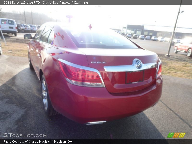 Crystal Red Tintcoat / Cashmere 2012 Buick LaCrosse FWD
