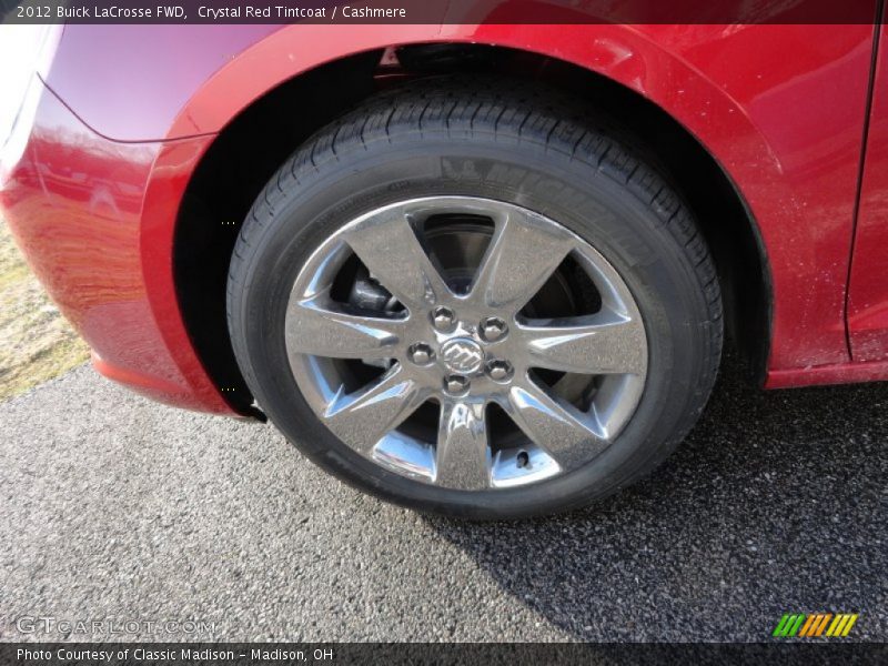 Crystal Red Tintcoat / Cashmere 2012 Buick LaCrosse FWD