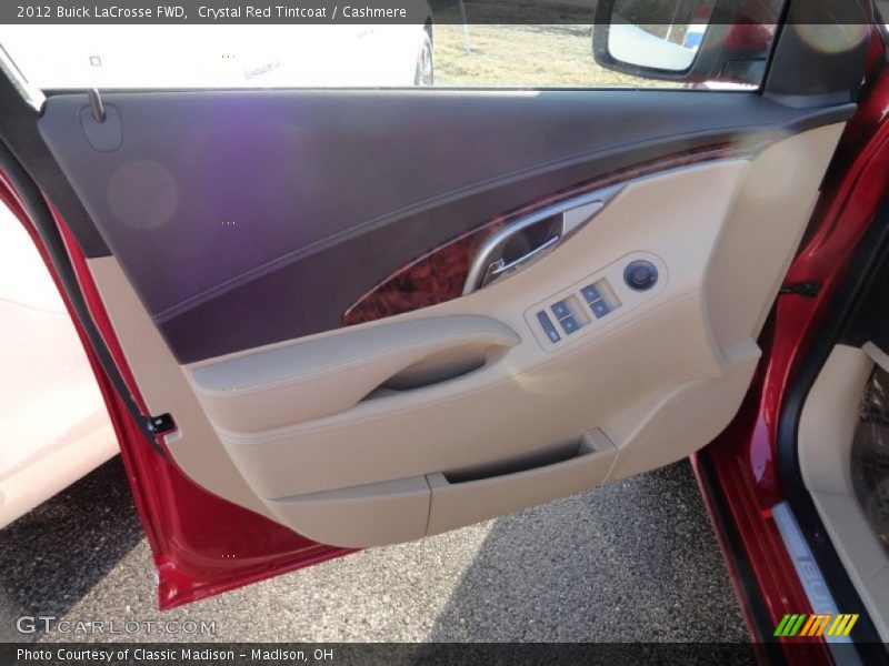 Crystal Red Tintcoat / Cashmere 2012 Buick LaCrosse FWD