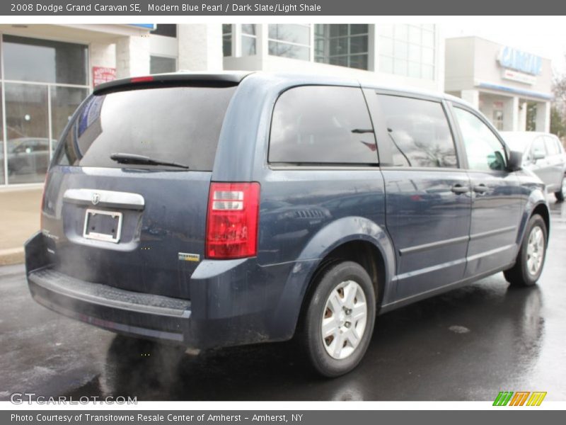 Modern Blue Pearl / Dark Slate/Light Shale 2008 Dodge Grand Caravan SE