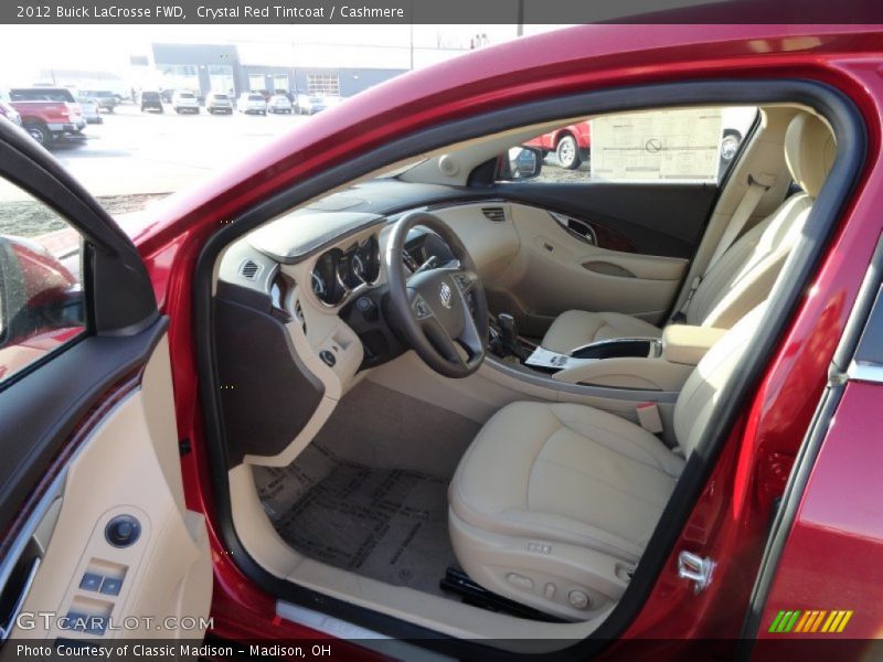 Crystal Red Tintcoat / Cashmere 2012 Buick LaCrosse FWD