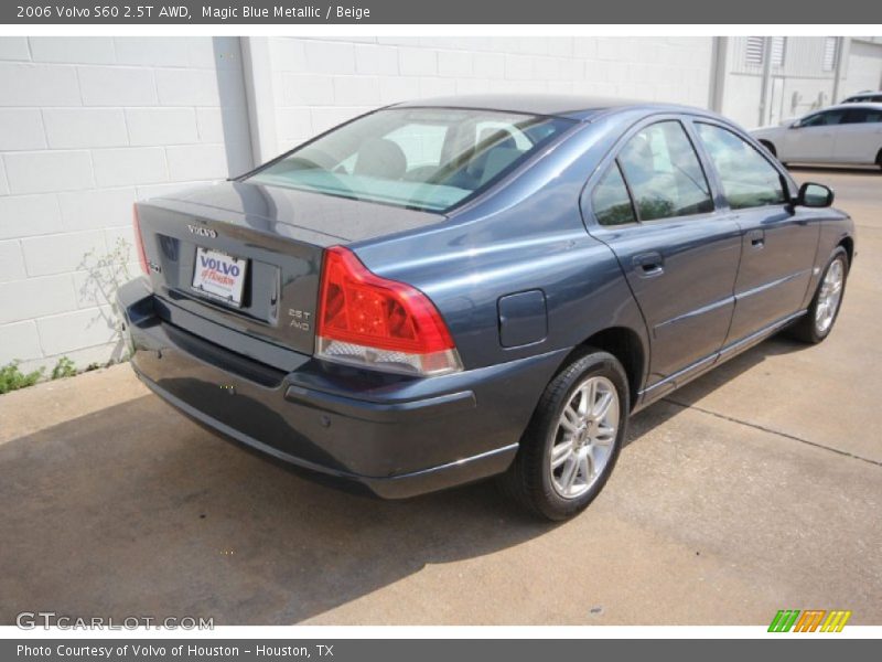 Magic Blue Metallic / Beige 2006 Volvo S60 2.5T AWD