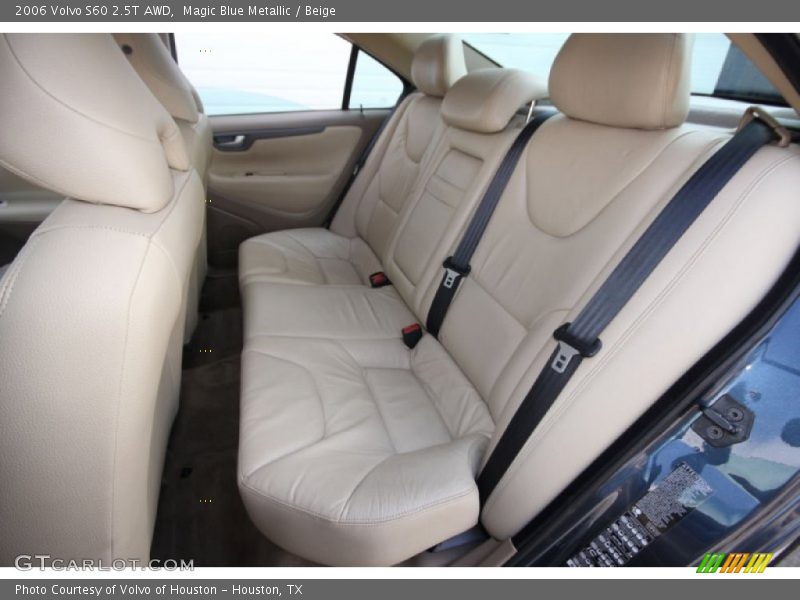Magic Blue Metallic / Beige 2006 Volvo S60 2.5T AWD