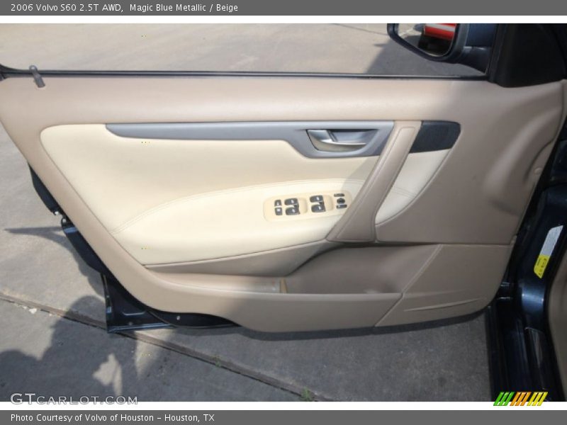 Magic Blue Metallic / Beige 2006 Volvo S60 2.5T AWD