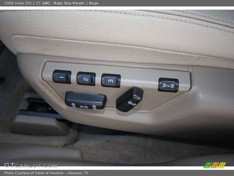 Magic Blue Metallic / Beige 2006 Volvo S60 2.5T AWD