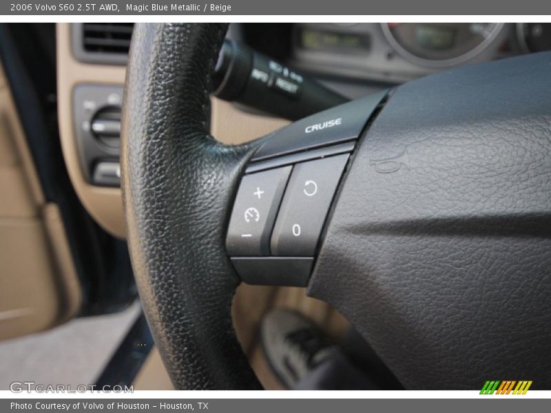 Magic Blue Metallic / Beige 2006 Volvo S60 2.5T AWD