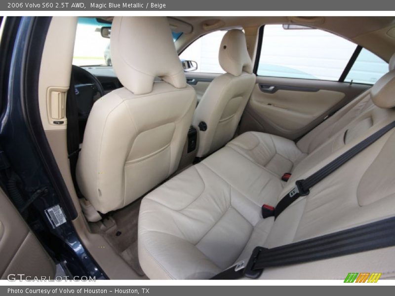Magic Blue Metallic / Beige 2006 Volvo S60 2.5T AWD