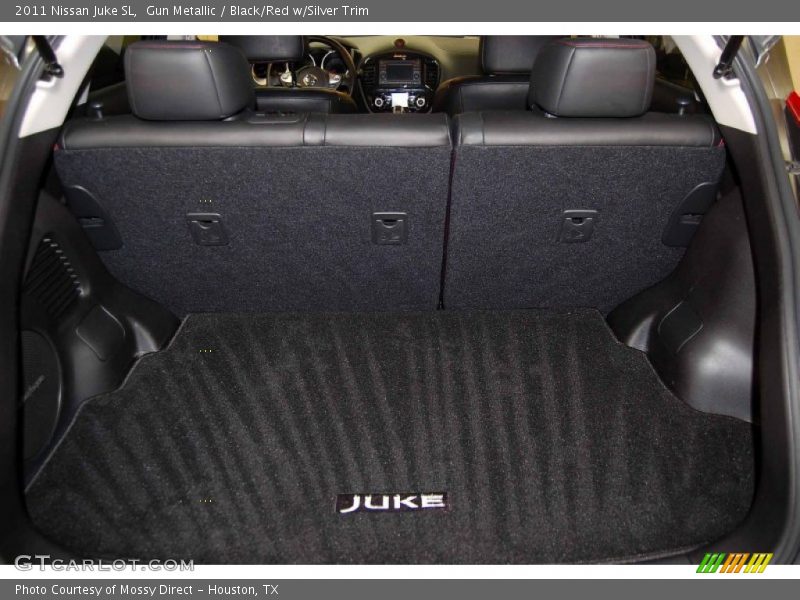 Gun Metallic / Black/Red w/Silver Trim 2011 Nissan Juke SL