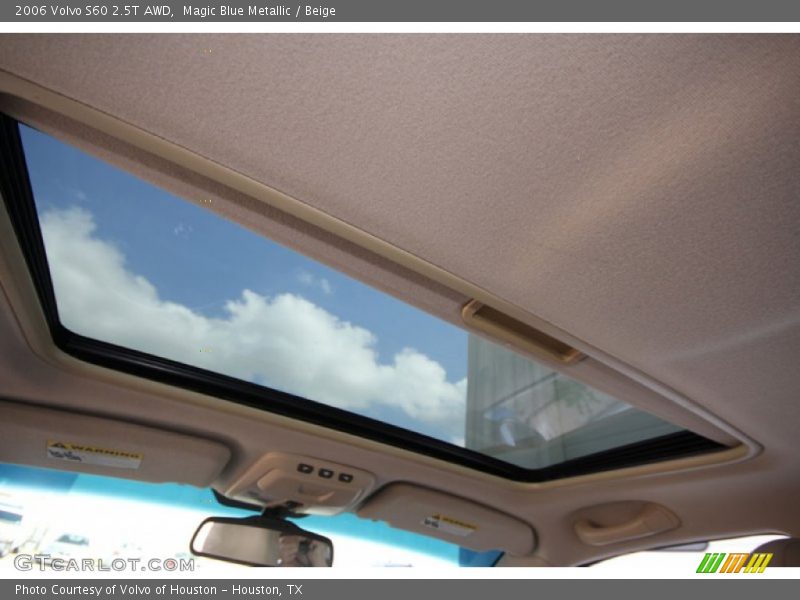 Magic Blue Metallic / Beige 2006 Volvo S60 2.5T AWD