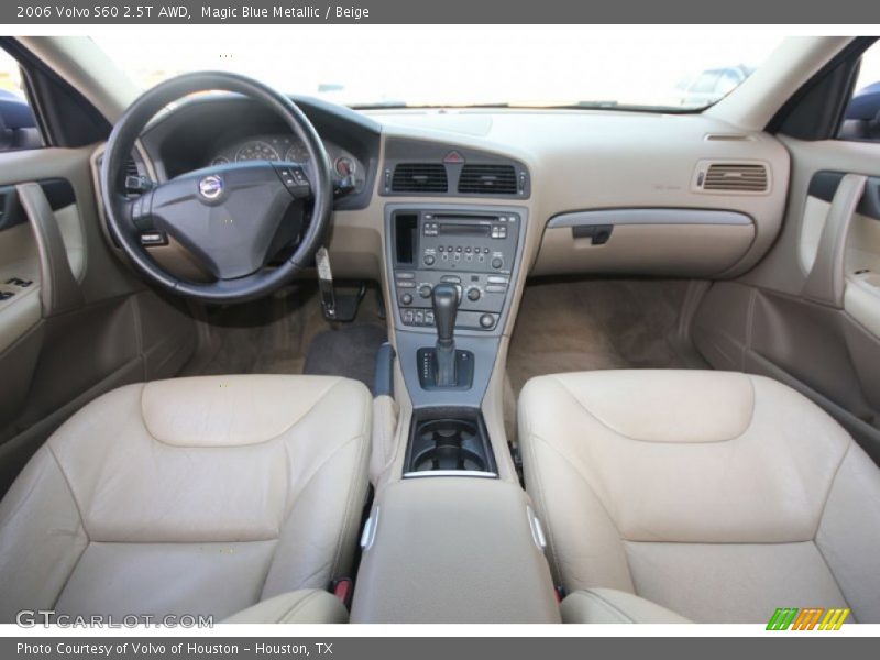 Magic Blue Metallic / Beige 2006 Volvo S60 2.5T AWD