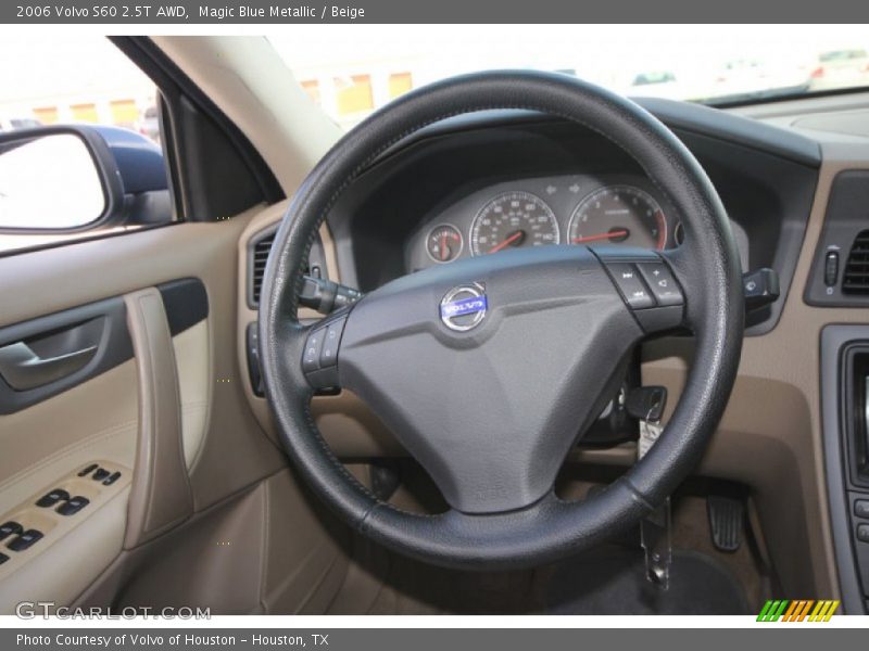 Magic Blue Metallic / Beige 2006 Volvo S60 2.5T AWD