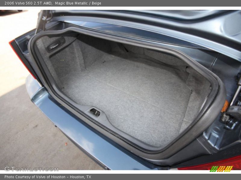 Magic Blue Metallic / Beige 2006 Volvo S60 2.5T AWD