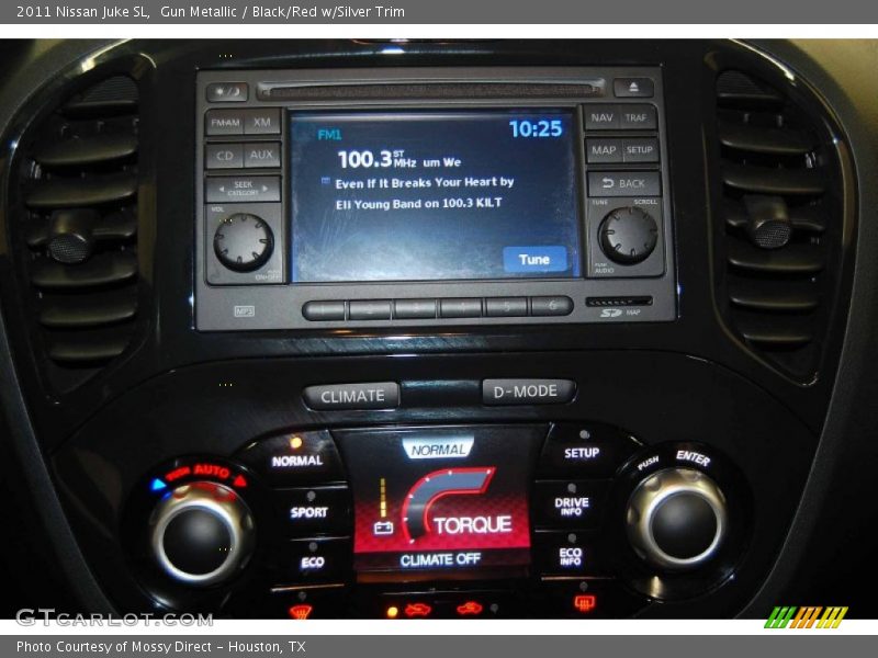 Gun Metallic / Black/Red w/Silver Trim 2011 Nissan Juke SL