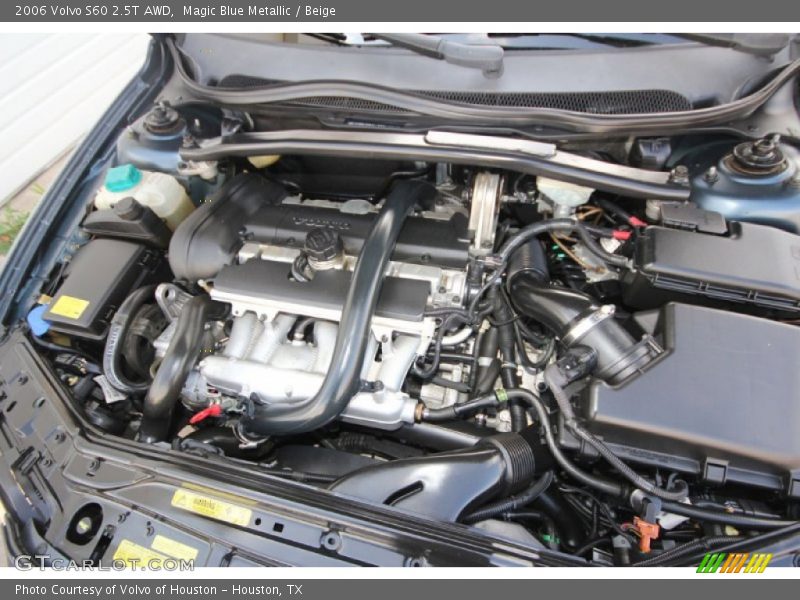 Magic Blue Metallic / Beige 2006 Volvo S60 2.5T AWD