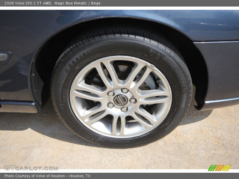 Magic Blue Metallic / Beige 2006 Volvo S60 2.5T AWD