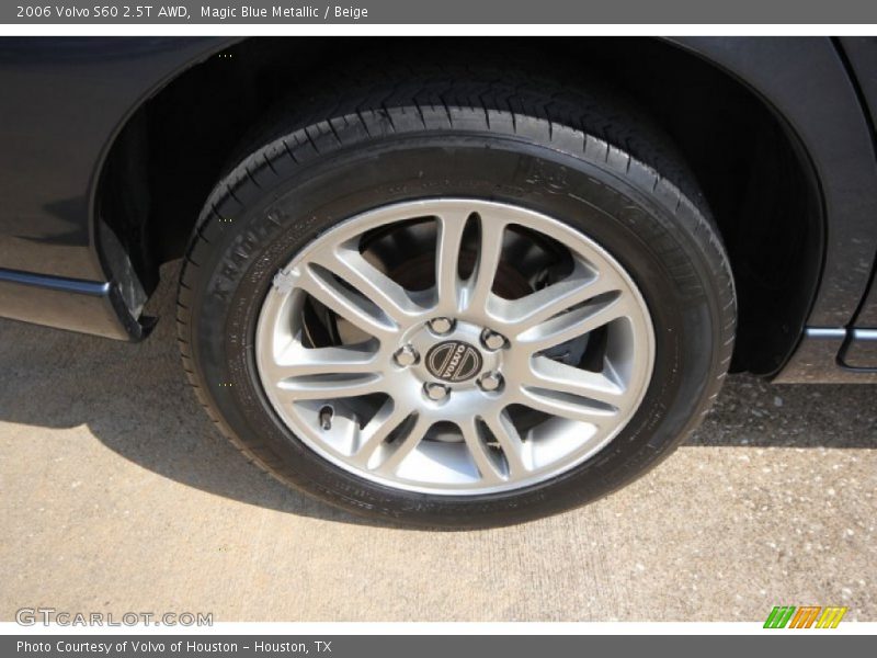 Magic Blue Metallic / Beige 2006 Volvo S60 2.5T AWD