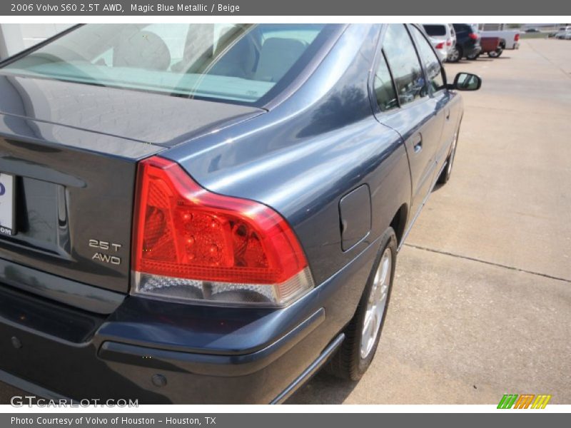 Magic Blue Metallic / Beige 2006 Volvo S60 2.5T AWD