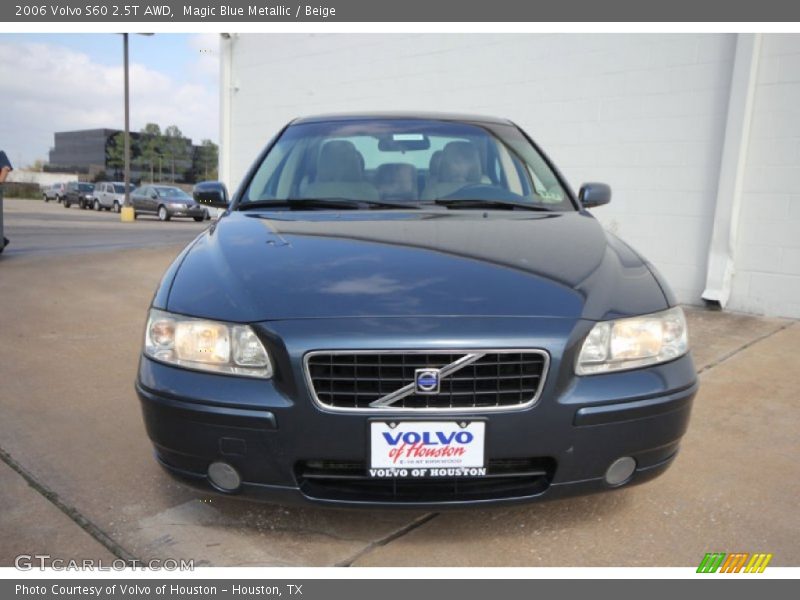 Magic Blue Metallic / Beige 2006 Volvo S60 2.5T AWD