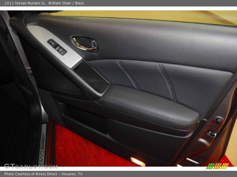 Brilliant Silver / Black 2011 Nissan Murano SL