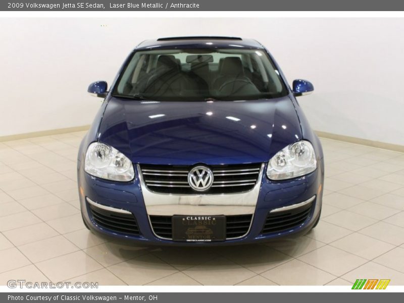 Laser Blue Metallic / Anthracite 2009 Volkswagen Jetta SE Sedan