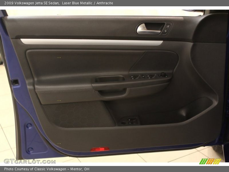 Laser Blue Metallic / Anthracite 2009 Volkswagen Jetta SE Sedan
