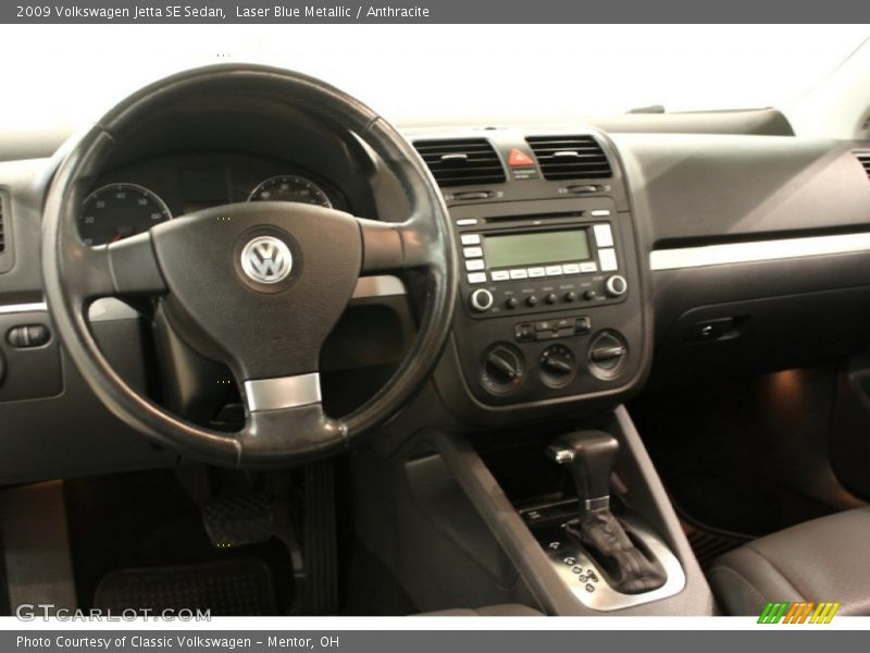 Laser Blue Metallic / Anthracite 2009 Volkswagen Jetta SE Sedan