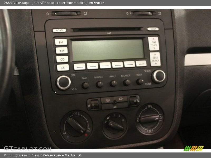 Laser Blue Metallic / Anthracite 2009 Volkswagen Jetta SE Sedan