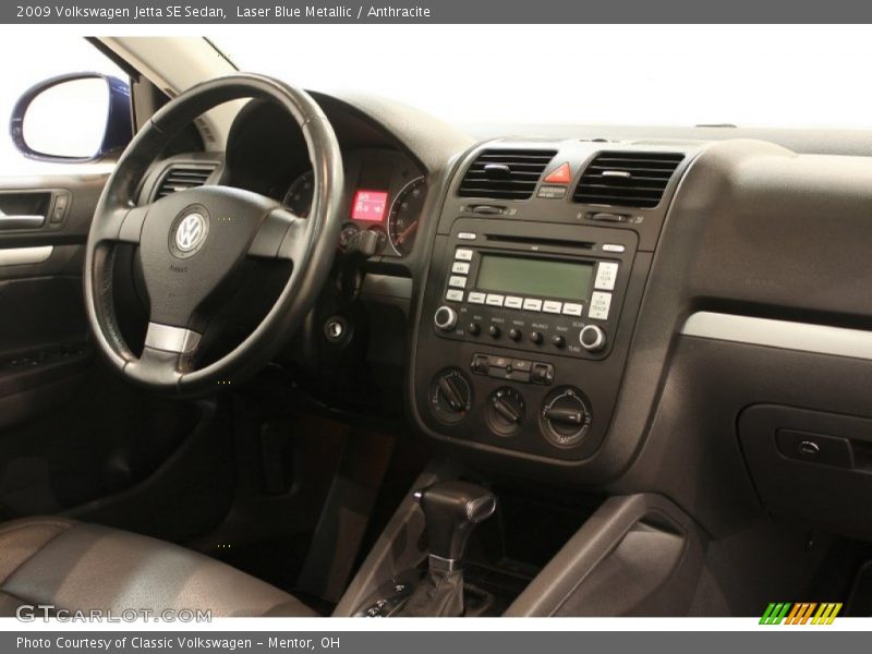 Laser Blue Metallic / Anthracite 2009 Volkswagen Jetta SE Sedan