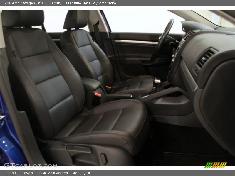 Laser Blue Metallic / Anthracite 2009 Volkswagen Jetta SE Sedan