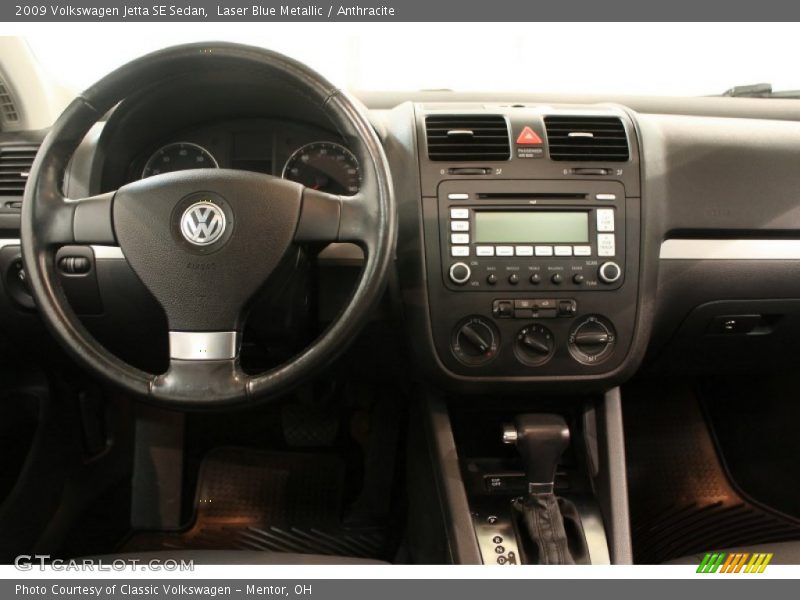 Laser Blue Metallic / Anthracite 2009 Volkswagen Jetta SE Sedan