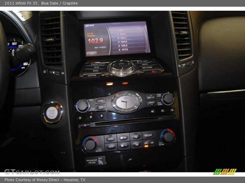 Blue Slate / Graphite 2011 Infiniti FX 35