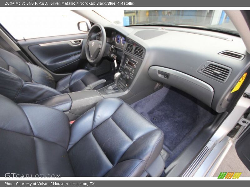 Silver Metallic / Nordkap Black/Blue R Metallic 2004 Volvo S60 R AWD
