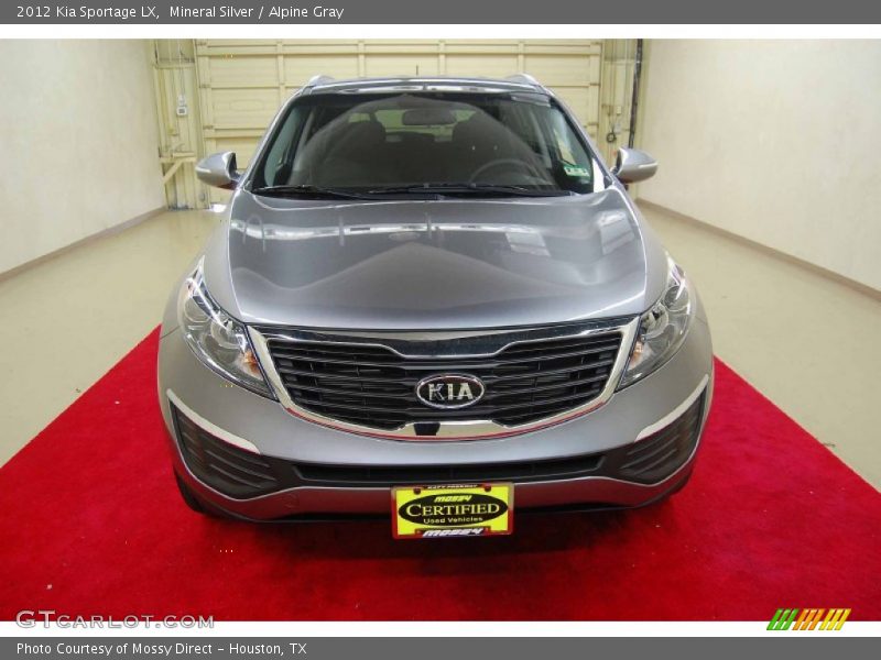 Mineral Silver / Alpine Gray 2012 Kia Sportage LX