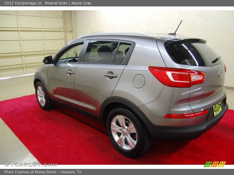 Mineral Silver / Alpine Gray 2012 Kia Sportage LX