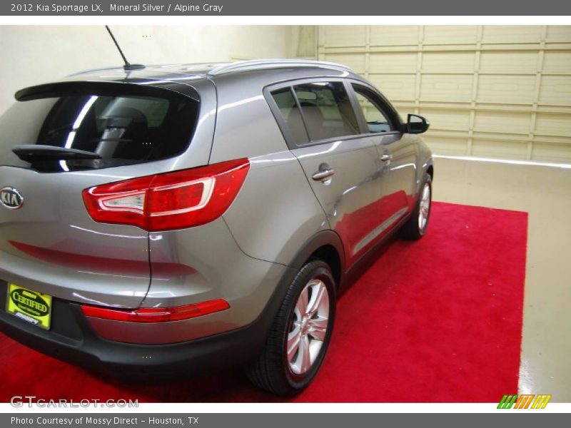Mineral Silver / Alpine Gray 2012 Kia Sportage LX