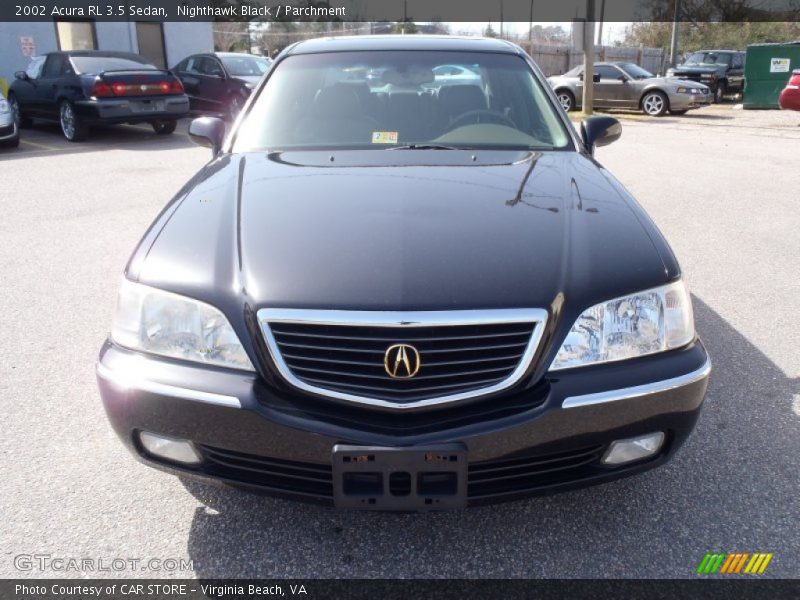 Nighthawk Black / Parchment 2002 Acura RL 3.5 Sedan