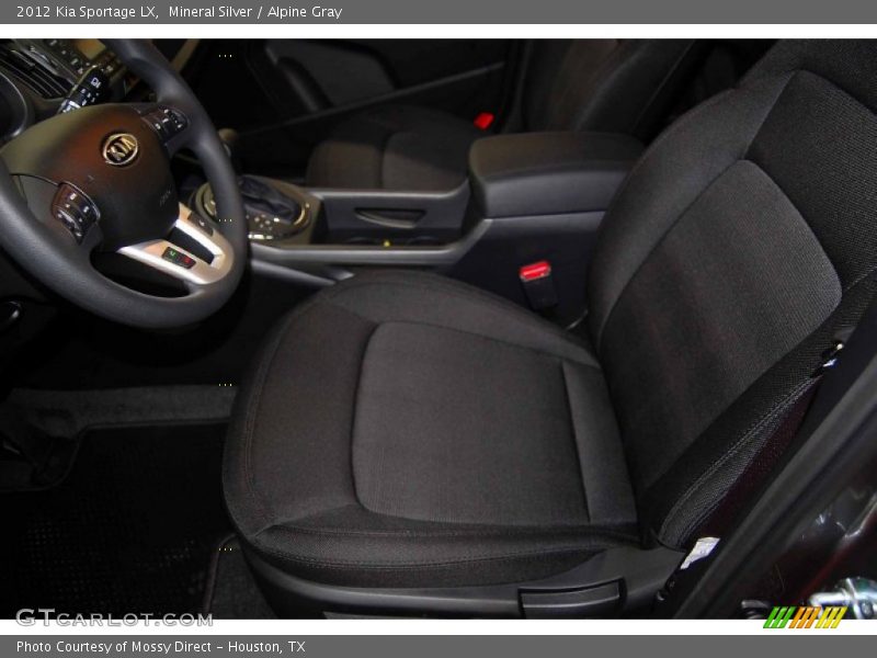 Mineral Silver / Alpine Gray 2012 Kia Sportage LX