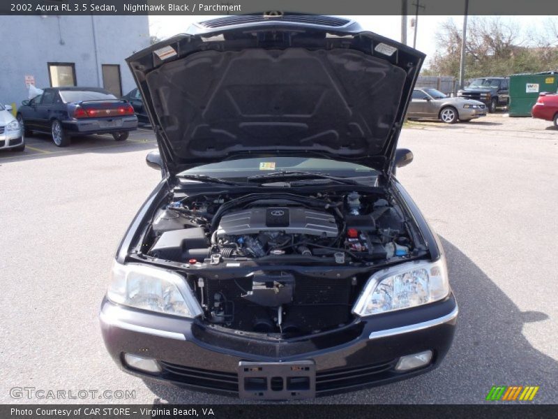 Nighthawk Black / Parchment 2002 Acura RL 3.5 Sedan