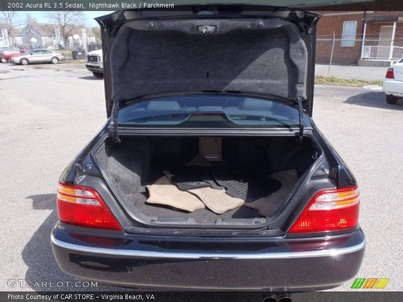 Nighthawk Black / Parchment 2002 Acura RL 3.5 Sedan