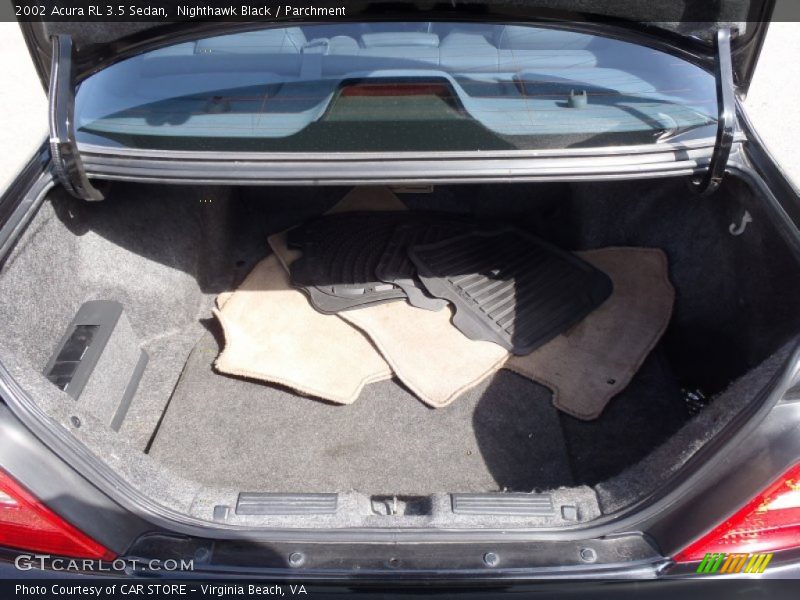 Nighthawk Black / Parchment 2002 Acura RL 3.5 Sedan