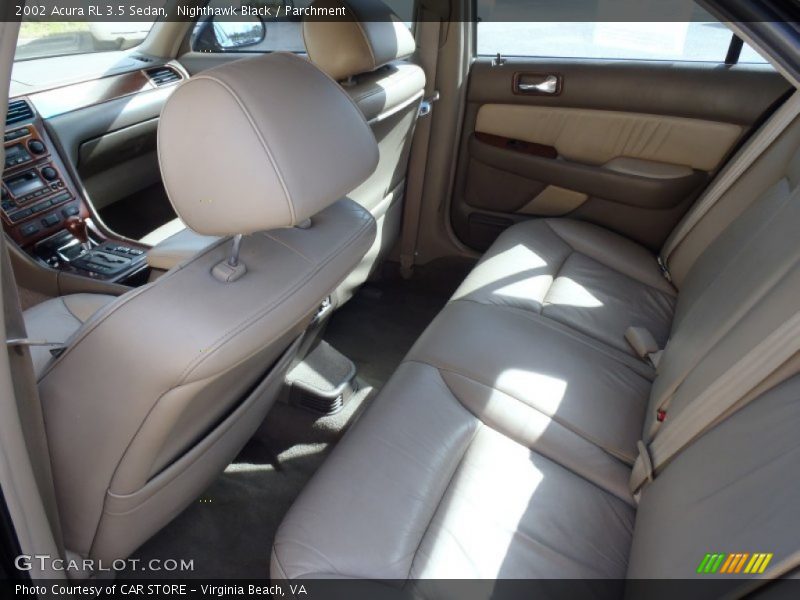 Nighthawk Black / Parchment 2002 Acura RL 3.5 Sedan