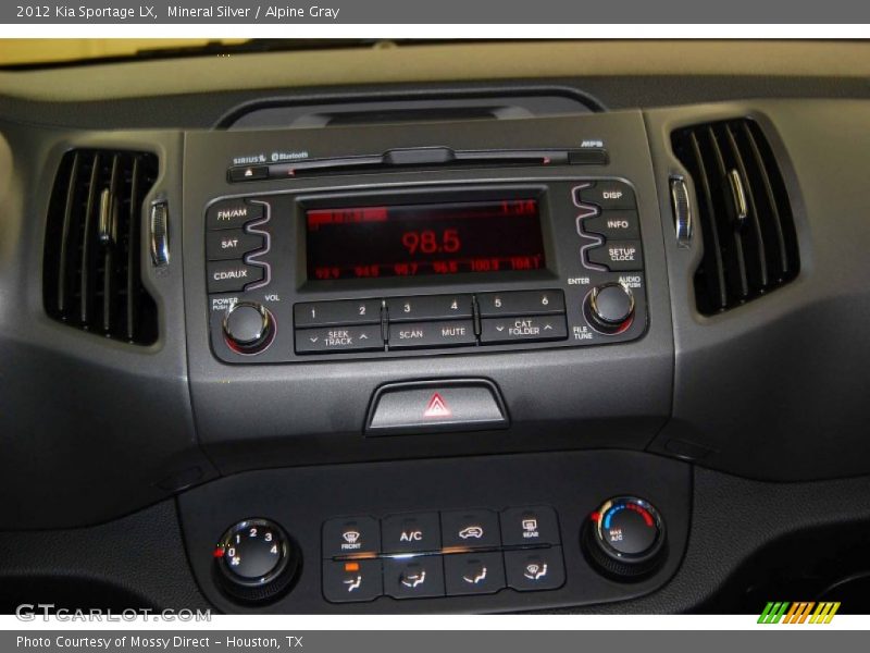 Mineral Silver / Alpine Gray 2012 Kia Sportage LX