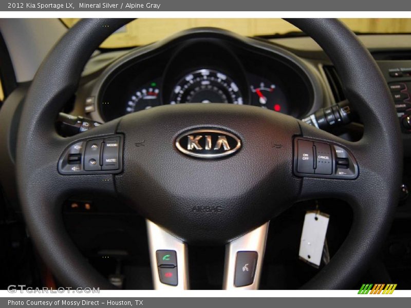 Mineral Silver / Alpine Gray 2012 Kia Sportage LX