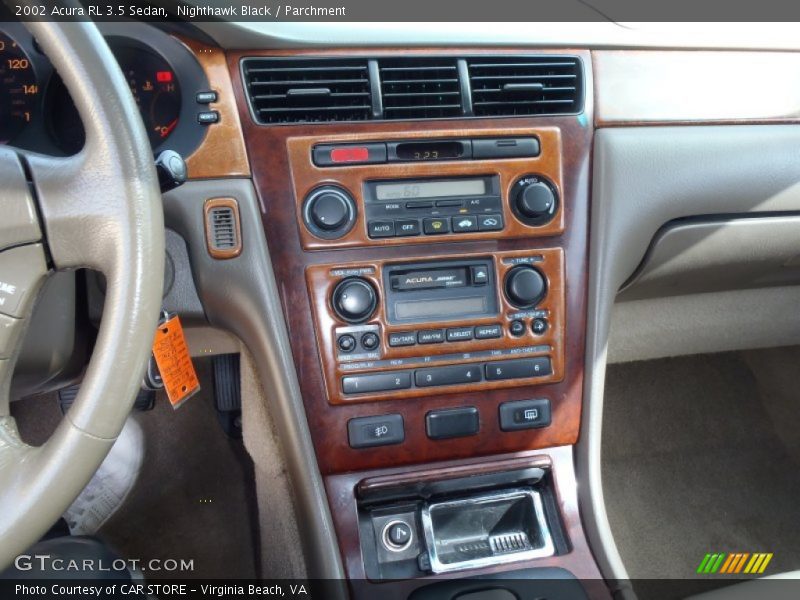 Nighthawk Black / Parchment 2002 Acura RL 3.5 Sedan
