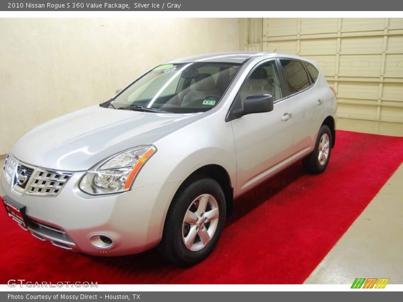 Silver Ice / Gray 2010 Nissan Rogue S 360 Value Package