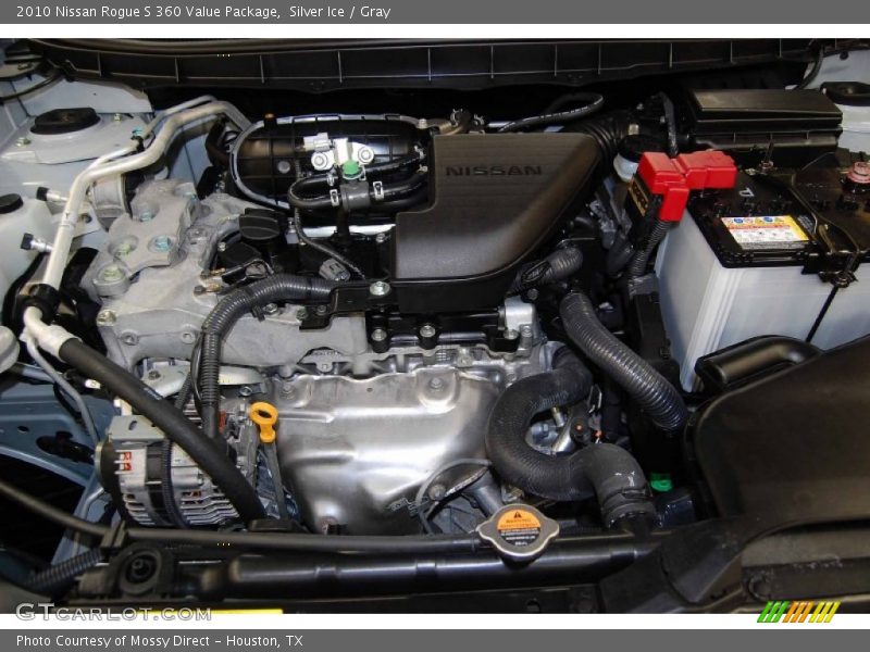 Silver Ice / Gray 2010 Nissan Rogue S 360 Value Package