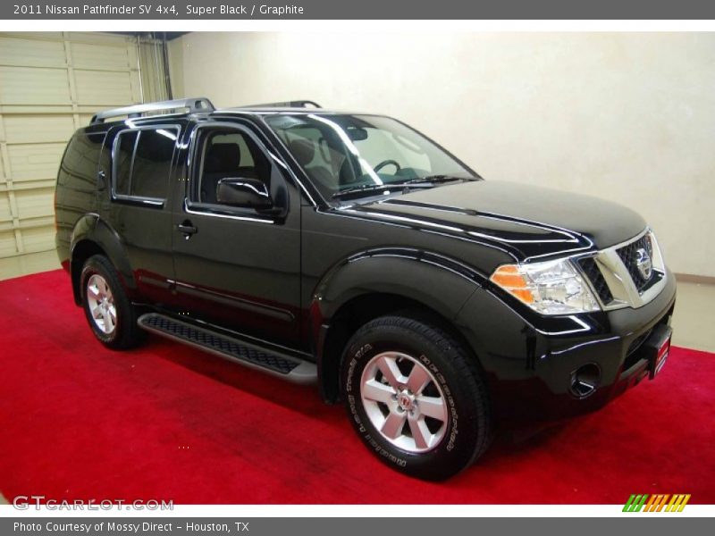Super Black / Graphite 2011 Nissan Pathfinder SV 4x4