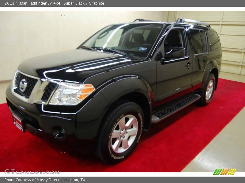 Super Black / Graphite 2011 Nissan Pathfinder SV 4x4