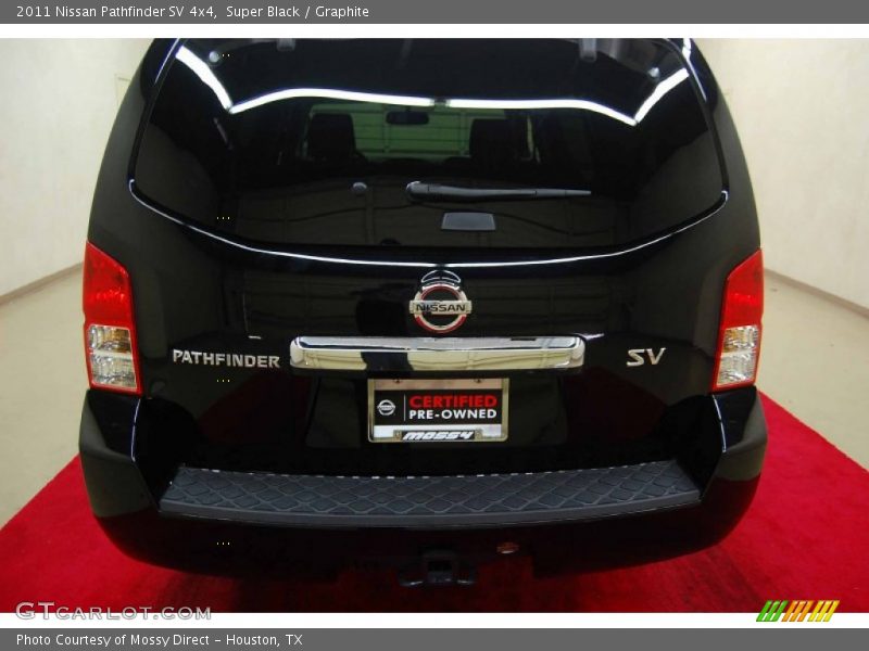 Super Black / Graphite 2011 Nissan Pathfinder SV 4x4
