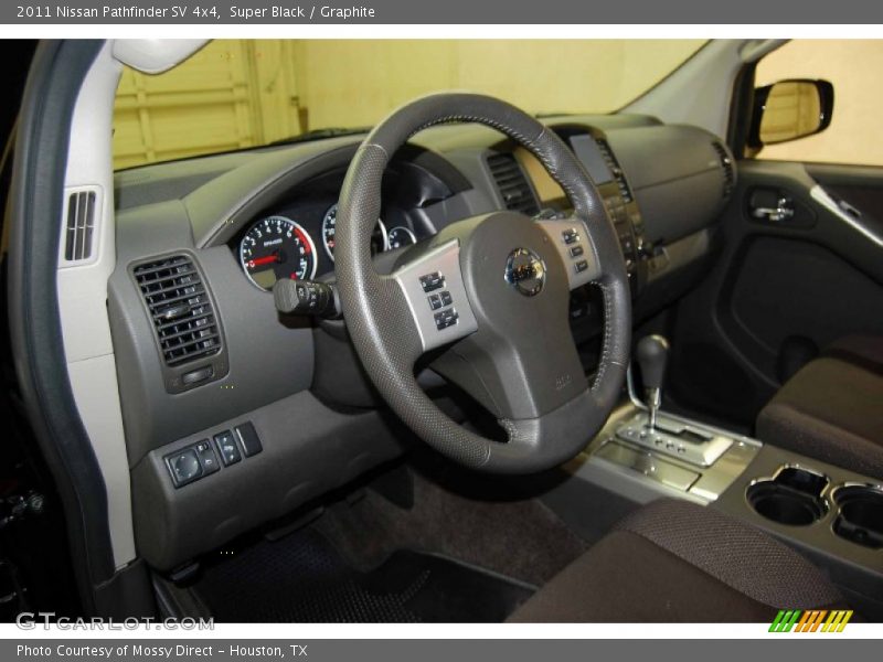 Super Black / Graphite 2011 Nissan Pathfinder SV 4x4